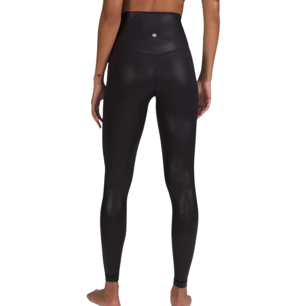 LULULEMON ALIGN HR PANT 25" SHINE ACTIVE YOGA ATHLEISURE STREET SPORTY NWT SZ 2
